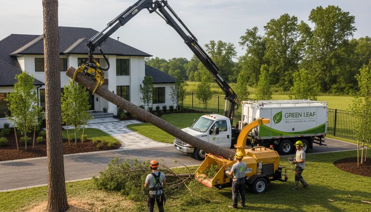 Professional landscaping and tree removal service in Dayton, OH by Chop Chop Tree experts