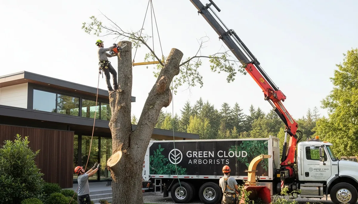 Professional landscaping and tree removal service in Dayton, OH by Chop Chop Tree experts