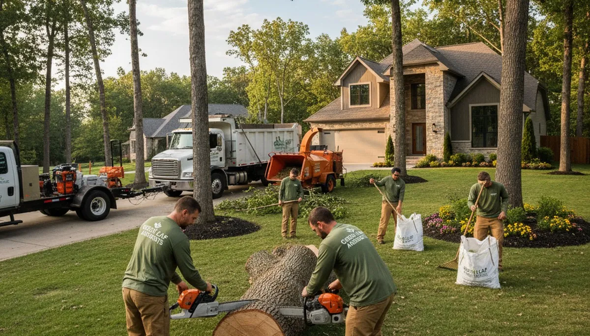 Professional lawn care and trimming service in Dayton, OH by Chop Chop Tree experts