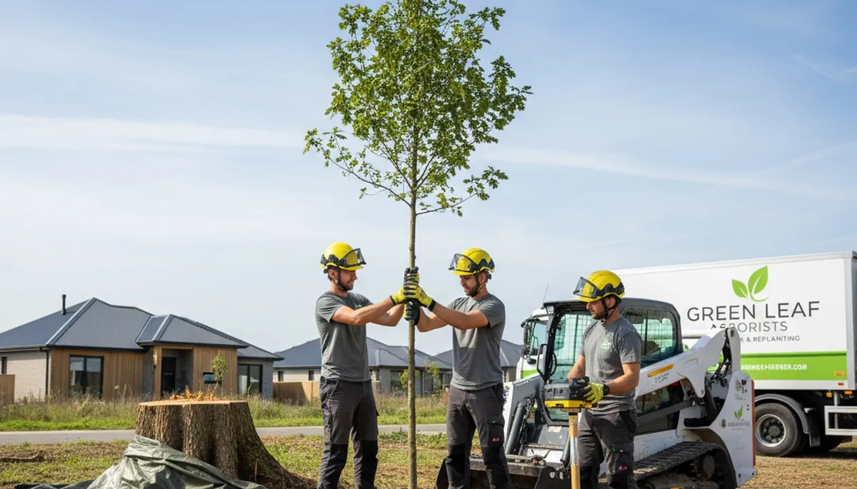 Professional tree planting service in Dayton, OH by Chop Chop Tree experts