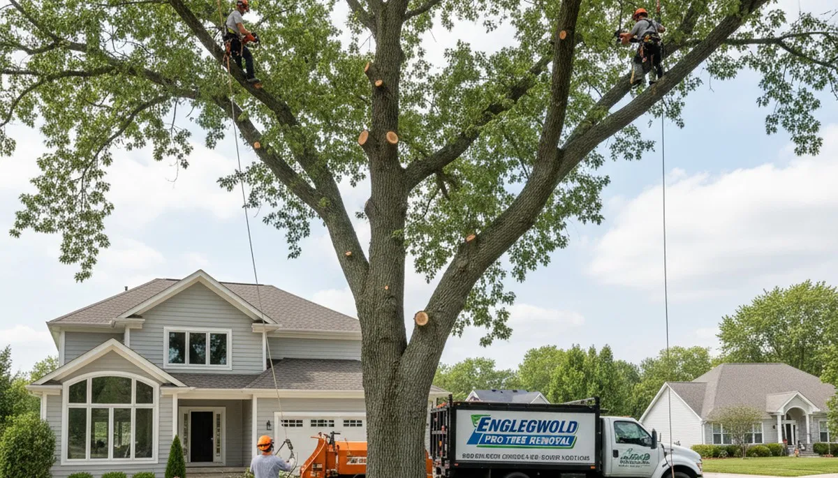 Professional tree removal service in Dayton, OH by certified arborists at Tree Trimming Dayton Ohio